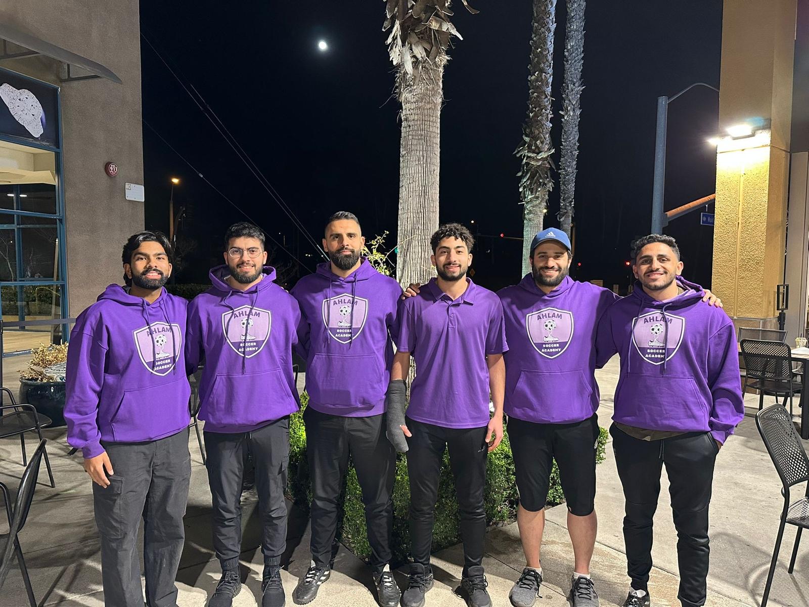 Ahlam coaches at training 1