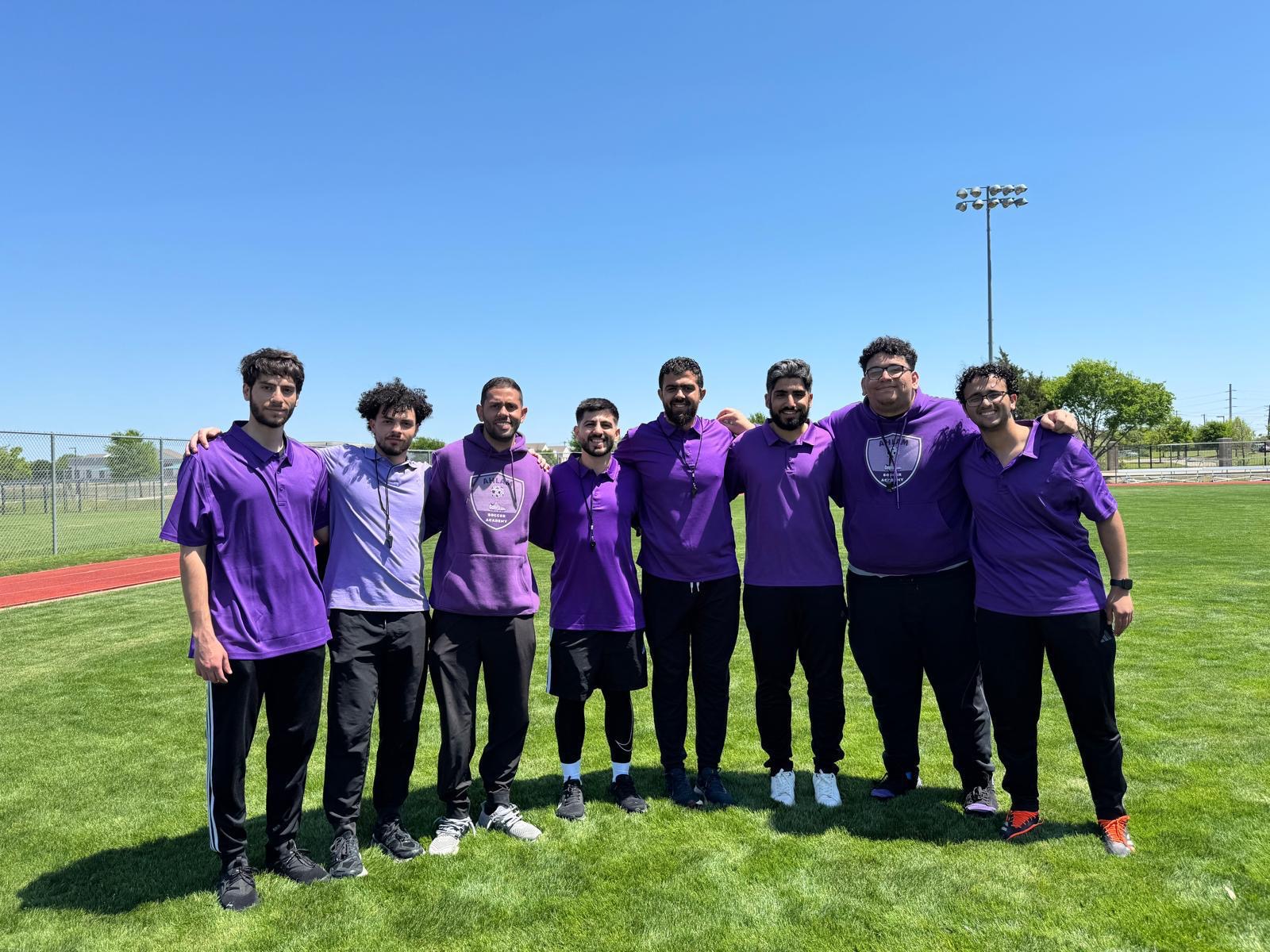 Ahlam coaches at training 2